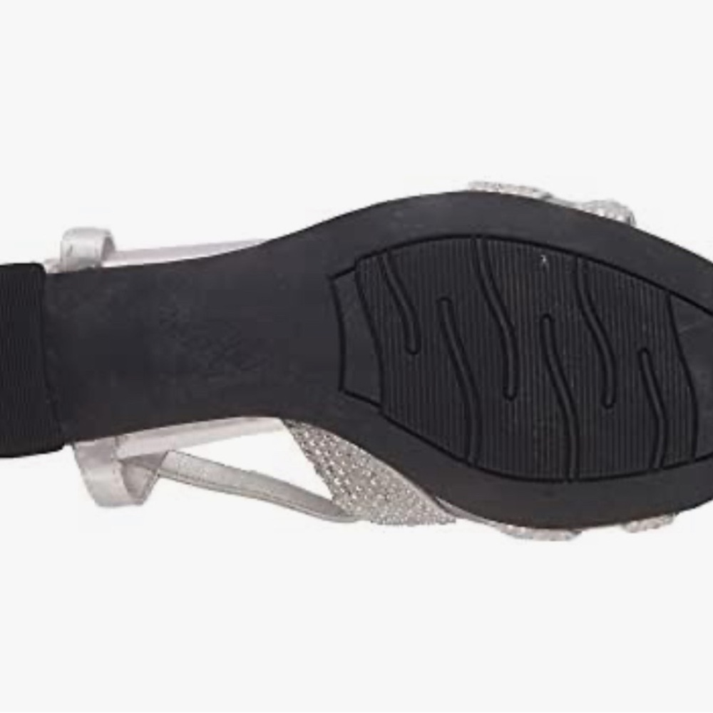 David Tate Satin Sparkle Sandals Size 8 NWT - Picture 4 of 16